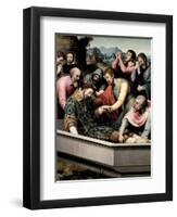 The Burial of Saint Steven, Ca. 1562-Juan De juanes-Framed Giclee Print