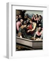 The Burial of Saint Steven, Ca. 1562-Juan De juanes-Framed Giclee Print