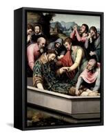 The Burial of Saint Steven, Ca. 1562-Juan De juanes-Framed Stretched Canvas