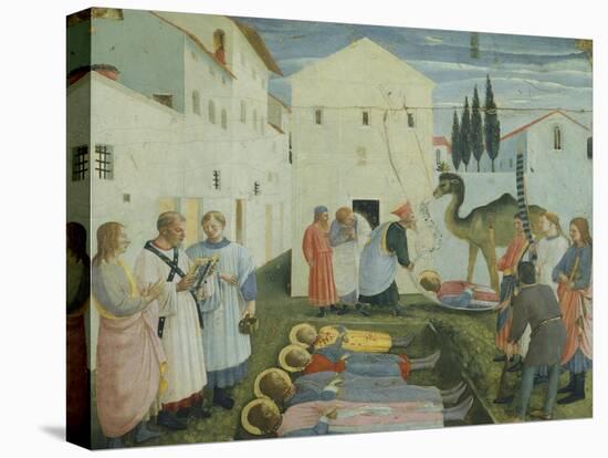 The Burial of Saints Cosmas and Damian-Giovanni Da Fiesole-Stretched Canvas