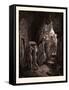 The Burial of Sarah-Gustave Dore-Framed Stretched Canvas