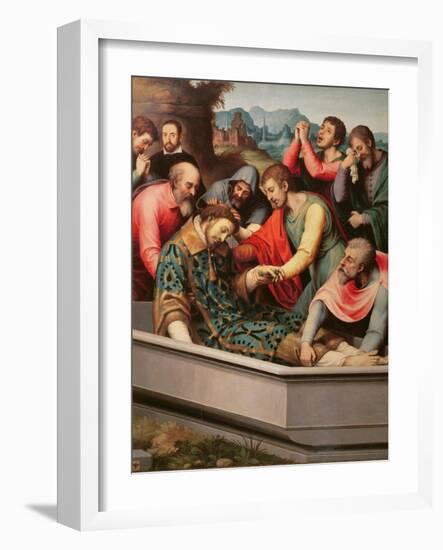 The Burial of St. Esteban-Vicente Juan Macip-Framed Giclee Print