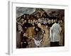 The Burial of the Count of Orgaz, 1586-1588-Jorge Manuel Theotocopuli-Framed Giclee Print