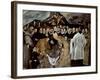 The Burial of the Count of Orgaz, 1586-1588-Jorge Manuel Theotocopuli-Framed Giclee Print