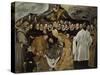 The Burial of the Count of Orgaz (Lower Par), Ca 1625-El Greco-Stretched Canvas