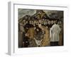 The Burial of the Count of Orgaz (Lower Par), Ca 1625-El Greco-Framed Giclee Print