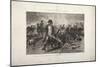 The Burial of the Flag, Episode of the Battle of Waterloo, Engraved by Jules Claretie-Alphonse Marie de Neuville-Mounted Giclee Print