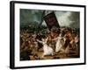 The Burial of the Sardine circa 1812-19 (Detail)-Francisco de Goya-Framed Giclee Print