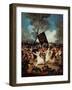 The Burial of the Sardine (Corpus Christi Festival on Ash Wednesday) circa 1812-19-Francisco de Goya-Framed Giclee Print