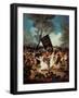 The Burial of the Sardine (Corpus Christi Festival on Ash Wednesday) circa 1812-19-Francisco de Goya-Framed Giclee Print