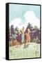 The Burial of Uncas-Newell Convers Wyeth-Framed Stretched Canvas