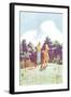 The Burial of Uncas-Newell Convers Wyeth-Framed Art Print