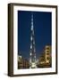 The Burj Khalifa (Armani Hotel) by Skidmore Owings, Merrill and Souk Al Bahar, Business Bay-Cahir Davitt-Framed Photographic Print