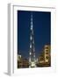 The Burj Khalifa (Armani Hotel) by Skidmore Owings, Merrill and Souk Al Bahar, Business Bay-Cahir Davitt-Framed Photographic Print