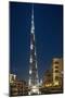 The Burj Khalifa (Armani Hotel) by Skidmore Owings, Merrill and Souk Al Bahar, Business Bay-Cahir Davitt-Mounted Photographic Print