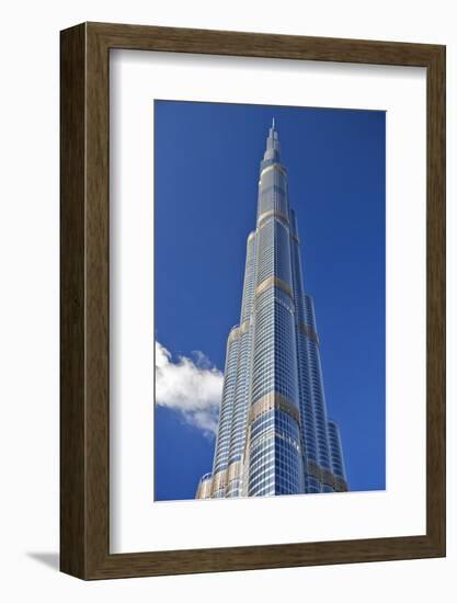 The Burj Khalifa (Armani Hotel) Designed by Skidmore Owings and Merrill, Business Bay, Dubai-Cahir Davitt-Framed Photographic Print