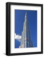 The Burj Khalifa (Armani Hotel) Designed by Skidmore Owings and Merrill, Business Bay, Dubai-Cahir Davitt-Framed Photographic Print