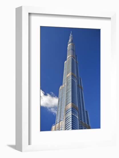 The Burj Khalifa (Armani Hotel) Designed by Skidmore Owings and Merrill, Business Bay, Dubai-Cahir Davitt-Framed Photographic Print