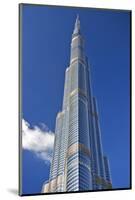 The Burj Khalifa (Armani Hotel) Designed by Skidmore Owings and Merrill, Business Bay, Dubai-Cahir Davitt-Mounted Photographic Print