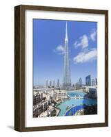 The Burj Khalifa, Completed in 2010, the Tallest Man Made Structure in the World, Dubai, Uae-Gavin Hellier-Framed Photographic Print