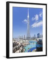 The Burj Khalifa, Completed in 2010, the Tallest Man Made Structure in the World, Dubai, Uae-Gavin Hellier-Framed Photographic Print