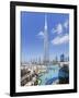 The Burj Khalifa, Completed in 2010, the Tallest Man Made Structure in the World, Dubai, Uae-Gavin Hellier-Framed Photographic Print