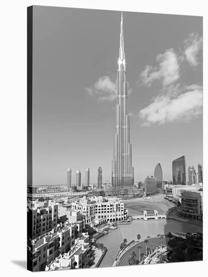 The Burj Khalifa, Completed in 2010, the Tallest Man Made Structure in the World, Dubai, Uae-Gavin Hellier-Stretched Canvas