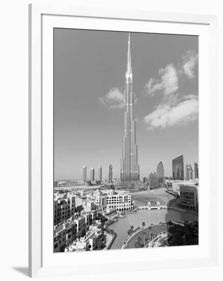 The Burj Khalifa, Completed in 2010, the Tallest Man Made Structure in the World, Dubai, Uae-Gavin Hellier-Framed Photographic Print