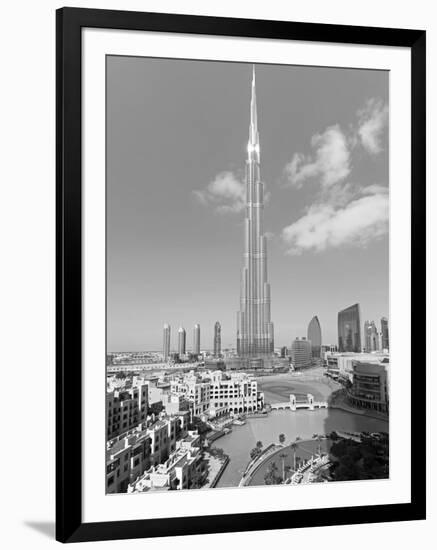 The Burj Khalifa, Completed in 2010, the Tallest Man Made Structure in the World, Dubai, Uae-Gavin Hellier-Framed Photographic Print