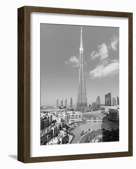 The Burj Khalifa, Completed in 2010, the Tallest Man Made Structure in the World, Dubai, Uae-Gavin Hellier-Framed Photographic Print