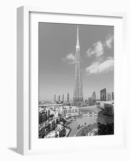 The Burj Khalifa, Completed in 2010, the Tallest Man Made Structure in the World, Dubai, Uae-Gavin Hellier-Framed Photographic Print