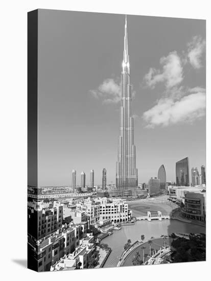 The Burj Khalifa, Completed in 2010, the Tallest Man Made Structure in the World, Dubai, Uae-Gavin Hellier-Stretched Canvas