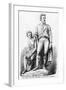 The Burke and Wills Monument at Melbourne, Australia, 1865-null-Framed Giclee Print