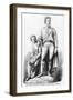 The Burke and Wills Monument at Melbourne, Australia, 1865-null-Framed Giclee Print