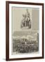 The Burke and Wills Monument at Melbourne-null-Framed Giclee Print