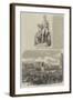 The Burke and Wills Monument at Melbourne-null-Framed Giclee Print