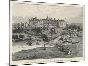 The Burlington Hotel, Boscombe, Bournemouth-null-Mounted Giclee Print