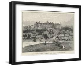 The Burlington Hotel, Boscombe, Bournemouth-null-Framed Giclee Print
