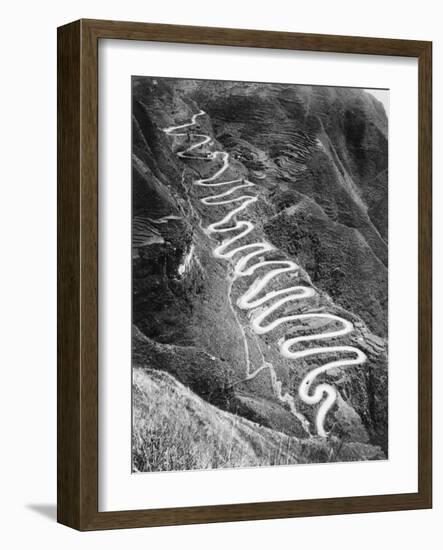 The Burma Road-Bettmann-Framed Photographic Print