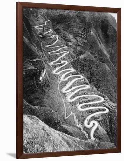 The Burma Road-Bettmann-Framed Photographic Print