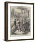 The Burmah Expedition, Deposition of King Theebaw, General Prendergast Gives Him Ten Minutes' Grace-Melton Prior-Framed Giclee Print