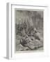 The Burmah Expedition, Fight with Dacoits, 12 January, Near Shoay Gheen-Richard Caton Woodville II-Framed Giclee Print