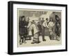 The Burmese Ambassadors at Edinburgh Castle-Sir James Dromgole Linton-Framed Giclee Print