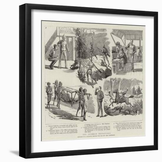 The Burmese Despatches-null-Framed Giclee Print