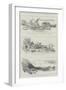 The Burmese Expedition, Sketches on the Irrawaddy River-null-Framed Giclee Print