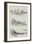 The Burmese Expedition, Sketches on the Irrawaddy River-null-Framed Premium Giclee Print