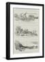 The Burmese Expedition, Sketches on the Irrawaddy River-null-Framed Premium Giclee Print