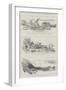 The Burmese Expedition, Sketches on the Irrawaddy River-null-Framed Premium Giclee Print