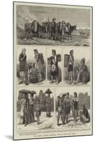 The Burmese Frontier Difficulty, Types of the Native Tribes-null-Mounted Giclee Print