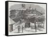 The Burmese War, Temporary Stockade, Martaban-null-Framed Stretched Canvas